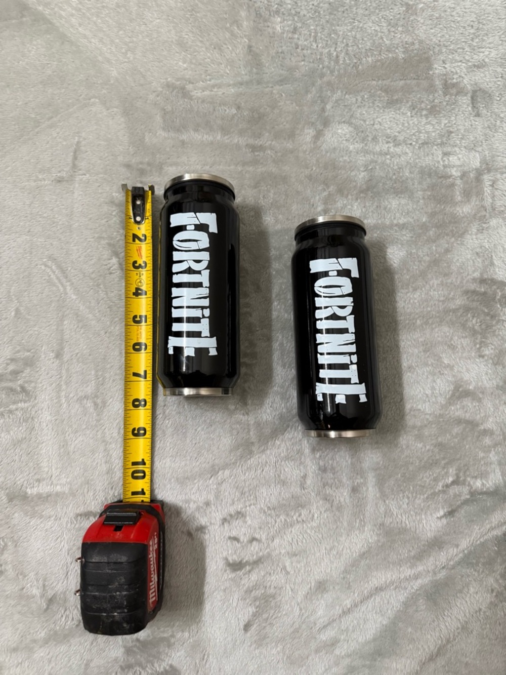 Fortnite Black Tumbler Set - Logo Graphic